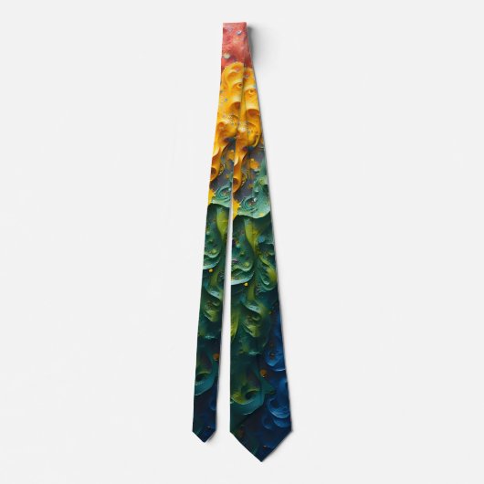 Rainbow berufliche Krawatte (Rückseite)