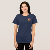 Rainbow Beste Katzenmutter überhaupt T-Shirt Tri-Blend Shirt (Vorderseite voll)