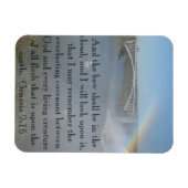 Rainbow Bible Scripting Magnet (Horizontal)