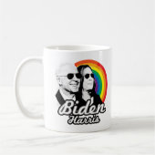 Rainbow Biden Harris Aviators Kaffeetasse (Links)