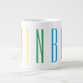 RAINBOW Big White Tasse (Vorderseite)