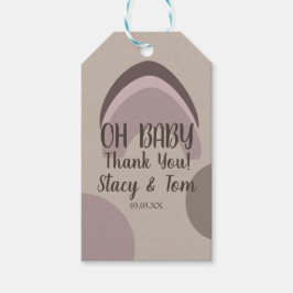 Rainbow Bio Formen Bohemische Babydusche Dank Geschenkanhänger