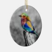 Rainbow Bird Keramikornament (Rechts)
