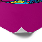 Rainbow Bird Poster (Ecke)