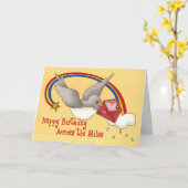 Rainbow Bird über die Meilen Karte (Gelbe Blume)