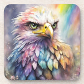 Rainbow Birds Adler 2 Getränkeuntersetzer (Vorderseite)