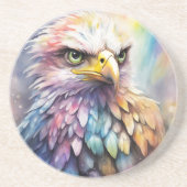 Rainbow Birds Adler 2 Getränkeuntersetzer (Vorne)