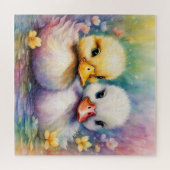 Rainbow Birds Duck 2 Puzzle (Horizontal)