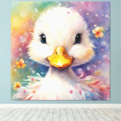Rainbow Birds Duck 3 Leinwanddruck (Insitu (Holzboden))