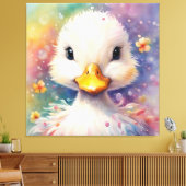 Rainbow Birds Duck 3 Leinwanddruck (Insitu (Wohnzimmer))