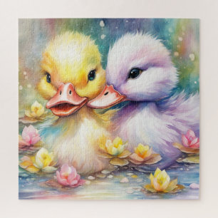 Rainbow Birds Duck 4 Puzzle