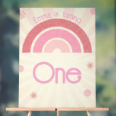 Rainbow Birthday Acrylschild (Neutral)