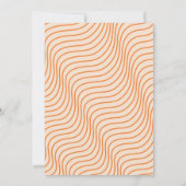 Rainbow Birthday Age Einladung (Rückseite)