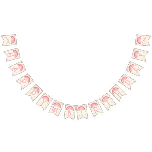 Rainbow Birthday Bunting Banner