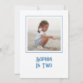 Rainbow Birthday Cake, All Ages Birthday Party Einladung (Rückseite)