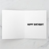 RAINBOW BIRTHDAY CAKE GIANT GREETING CARDS KARTE (Innenseite)