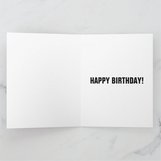 RAINBOW BIRTHDAY CAKE GIANT GREETING CARDS KARTE (Innenseite)