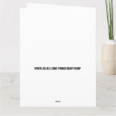 RAINBOW BIRTHDAY CAKE GIANT GREETING CARDS KARTE (Rückseite)