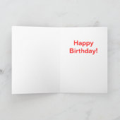 Rainbow Birthday Card für 3 Jahre alt Karte (Innenseite)