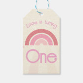 Rainbow Birthday Geschenkanhänger (Vorderseite)