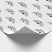 Rainbow Birthday Geschenkpapier (Ecke)