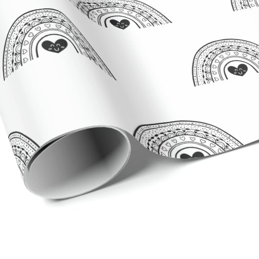 Rainbow Birthday Geschenkpapier (Rolleneckpunkt)