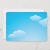 Rainbow Birthday Party Einladungen (Rückseite)