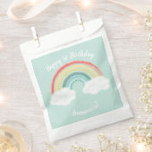 Rainbow Birthday Party Kinder Geschenktütchen (Ausgeschnitten)