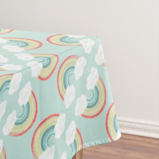 Rainbow Birthday Party Kinder Tischdecke (Beispiel)