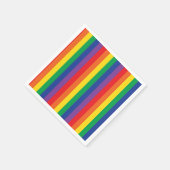 Rainbow Birthday Party Serviette (Ecke)