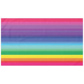 Rainbow Birthday Party Tischdecke (Vorderseite (Horizontal))