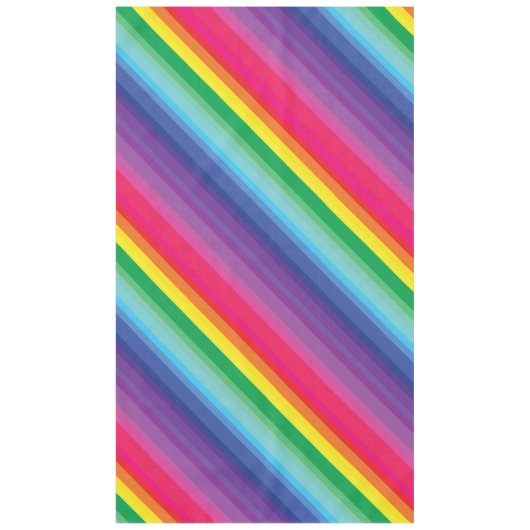 Rainbow Birthday Party Tischdecke (Vorderseite)