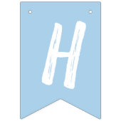 Rainbow Birthday Party Wimpelkette (Zweite Fahne)