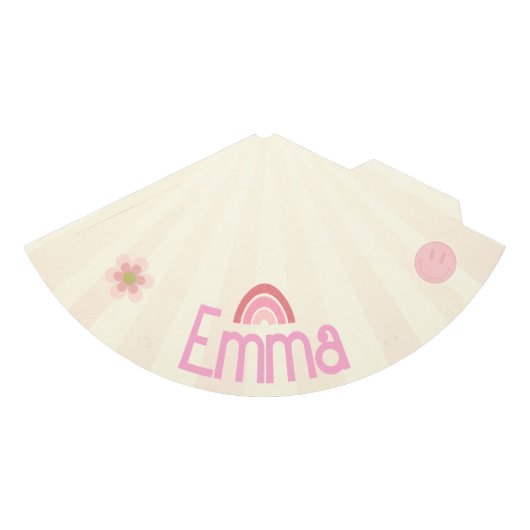 Rainbow Birthday Partyhütchen (Vorderseite)