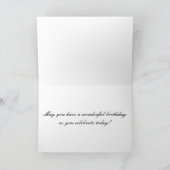 Rainbow Birthday Wises Karte (Innenseite)