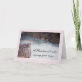 Rainbow Birthday Wises Karte (Vorderseite)