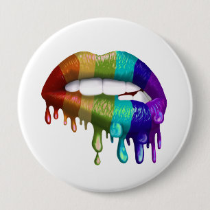 Rainbow-Bittklappen-Dripping Button