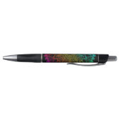 Rainbow Black psychedelic Kugelschreiber (Unterseite)