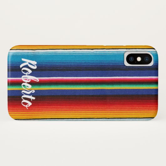 Rainbow Blanket Case-Mate iPhone Hülle (Rückseite (Horizontal))