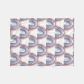 Rainbow Blanket Fleecedecke (Vorderseite (Horizontal))