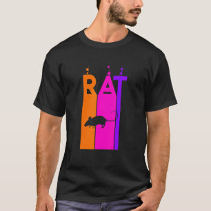 Rainbow-Blase mit Silhouette T-Shirt