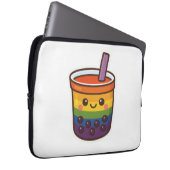 Rainbow-Blase-Tee LGBTQ+-Preis Laptopschutzhülle (Vorne Rechts)