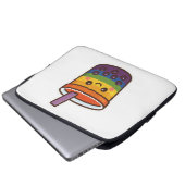 Rainbow-Blase-Tee LGBTQ+-Preis Laptopschutzhülle (Vorne Knopf)