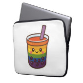 Rainbow-Blase-Tee LGBTQ+-Preis Laptopschutzhülle (Vorderseite Links)