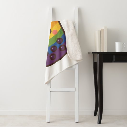 Rainbow-Blase-Tee LGBTQ+-Preis Sherpadecke (Beispiel)