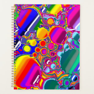 Rainbow Blast Abstrakte Kunst Planer