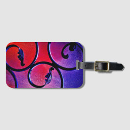 Rainbow-Blätter Gepäckanhänger