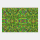 Rainbow-Blätter Geschenkpapier Set (Vorderseite 3)