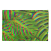 Rainbow-Blätter Kissenbezug (Rückseite)