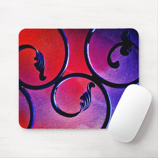 Rainbow-Blätter Mousepad (Mit Mouse)